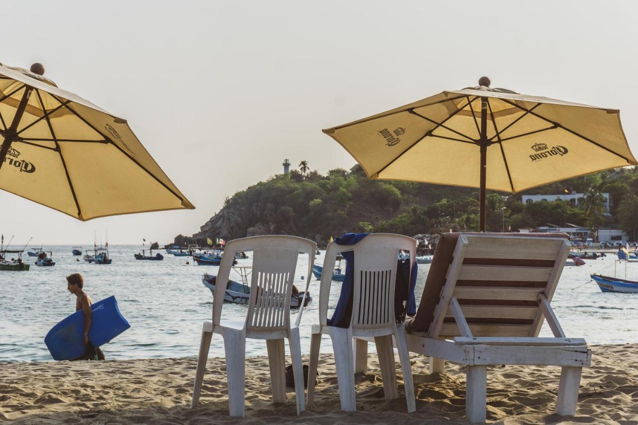 Nomad Beach House Hotel Пуерто Ескондидо Екстериор снимка